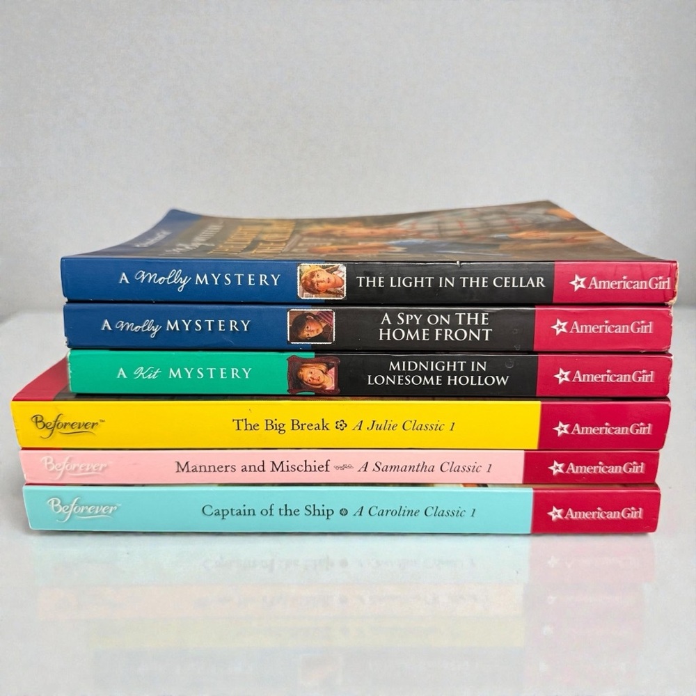 American‎ Girl Books Lot Of 6